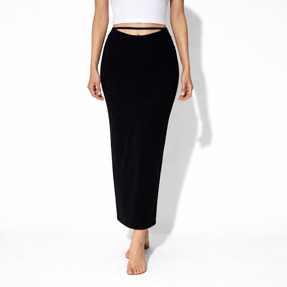 Christopher Esber Cut Out Maxi Skirt Black Size US 0